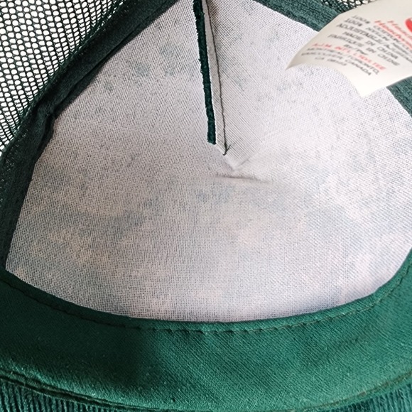 Vintage PCL Maxam Corduroy Trucker Hat Mesh Cap Snap Back Patch Rope 80s Builder - Picture 10 of 14
